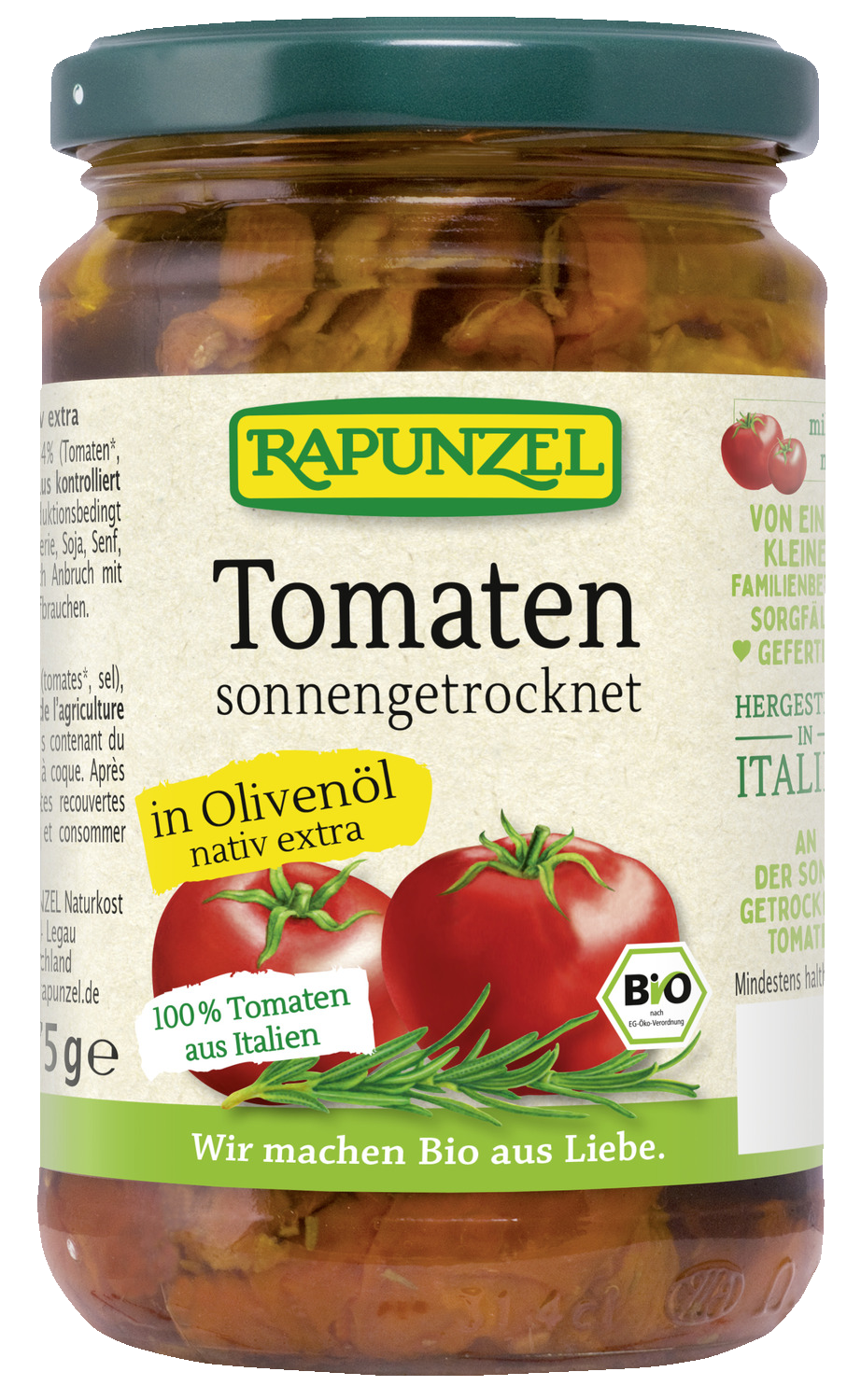 Tomaten getrocknet in Olivenöl, mild-würzig