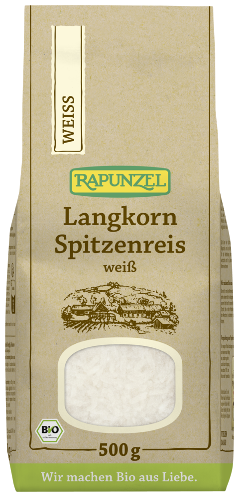 Langkornreis weiß