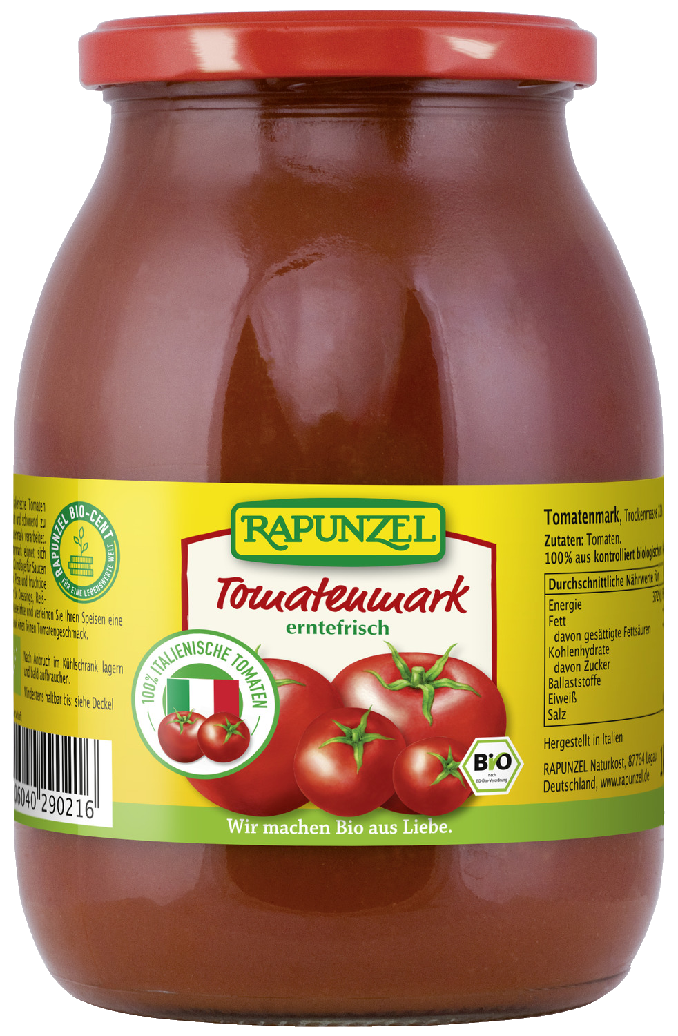 Tomatenmark, einfach konzentriert, 22% Tr.M.