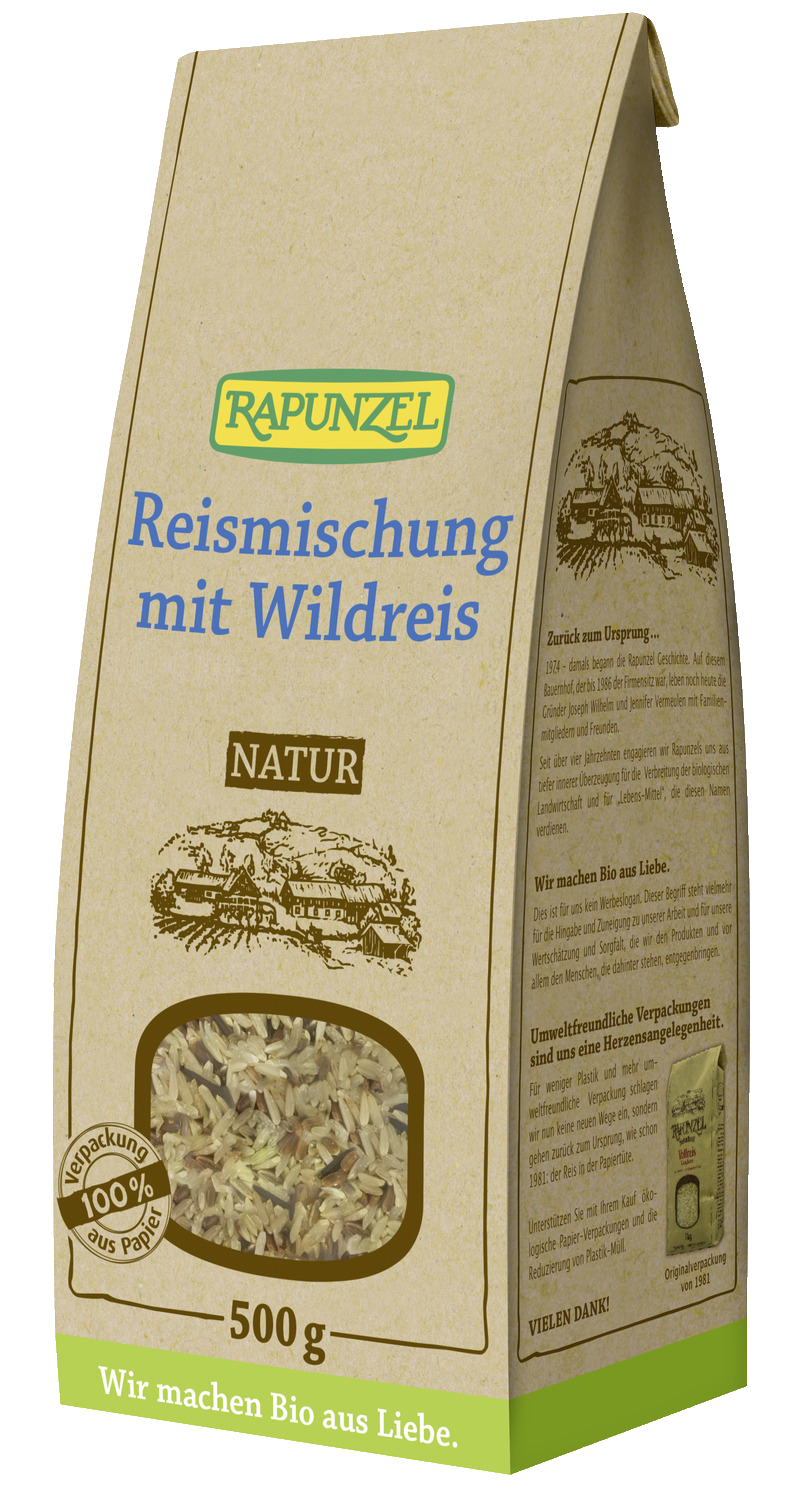 Reismischung mit Wildreis natur / Vollkorn