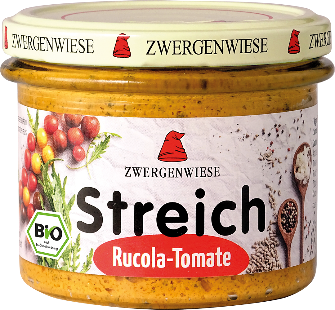 Rucola-Tomate Streich