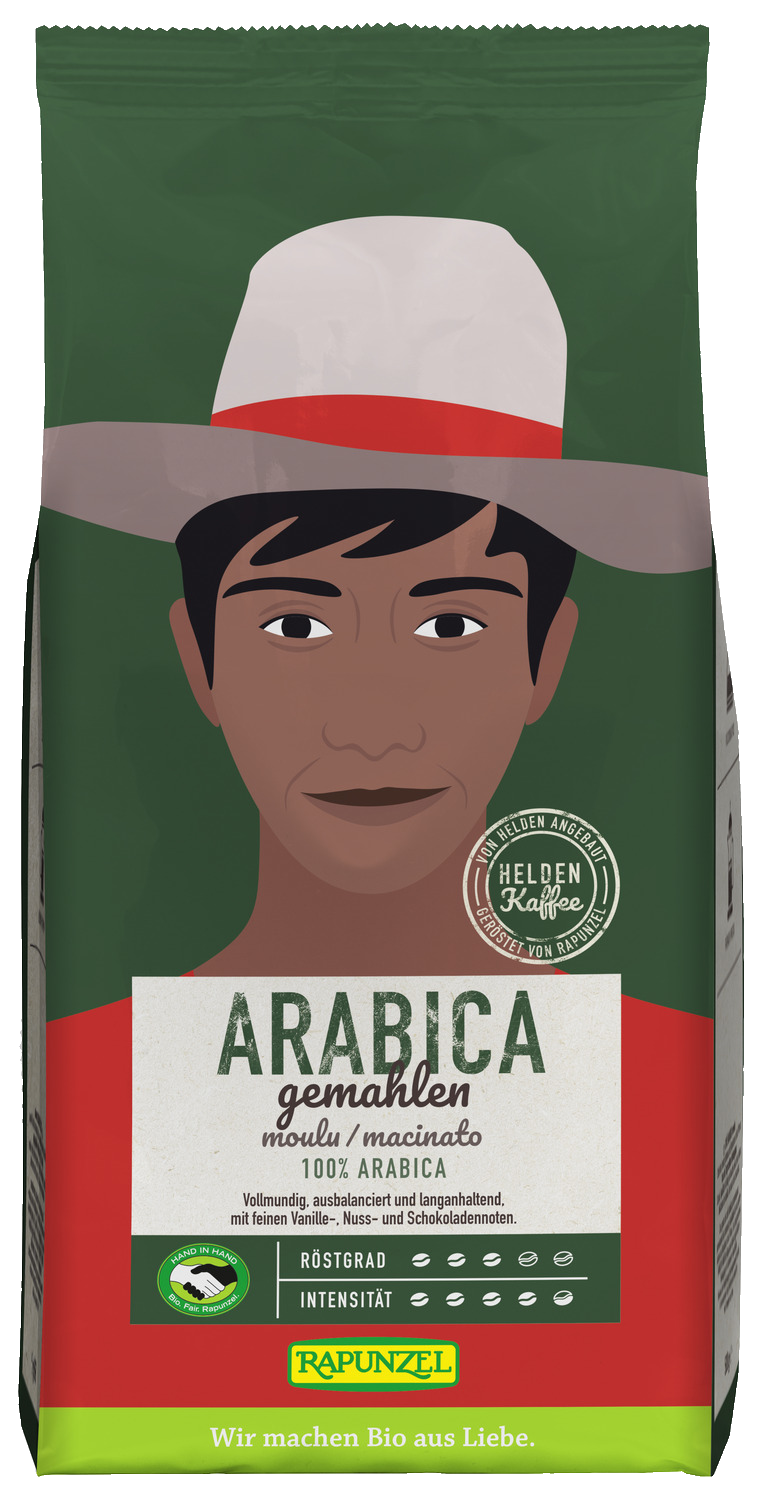 Heldenkaffee Arabica, gemahlen