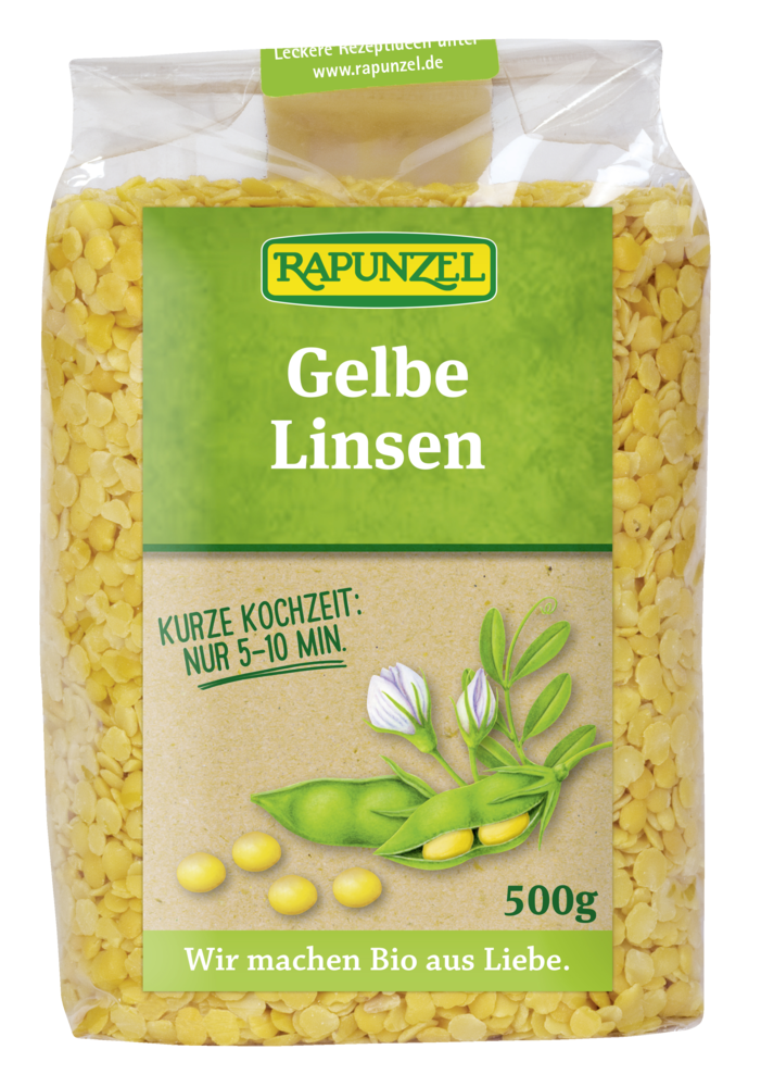 Linsen gelb