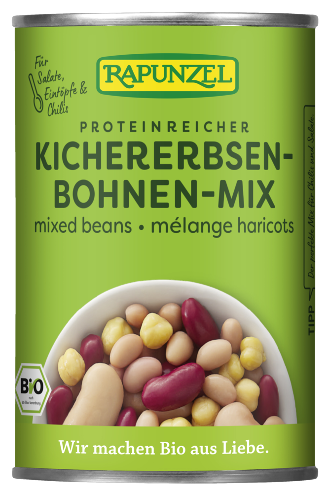 Kichererbsen-Bohnen-Mix@@@Dose