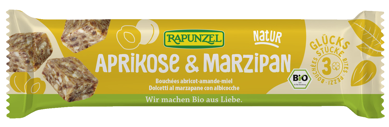 Glücksstücke Aprikose & Marzipan natur