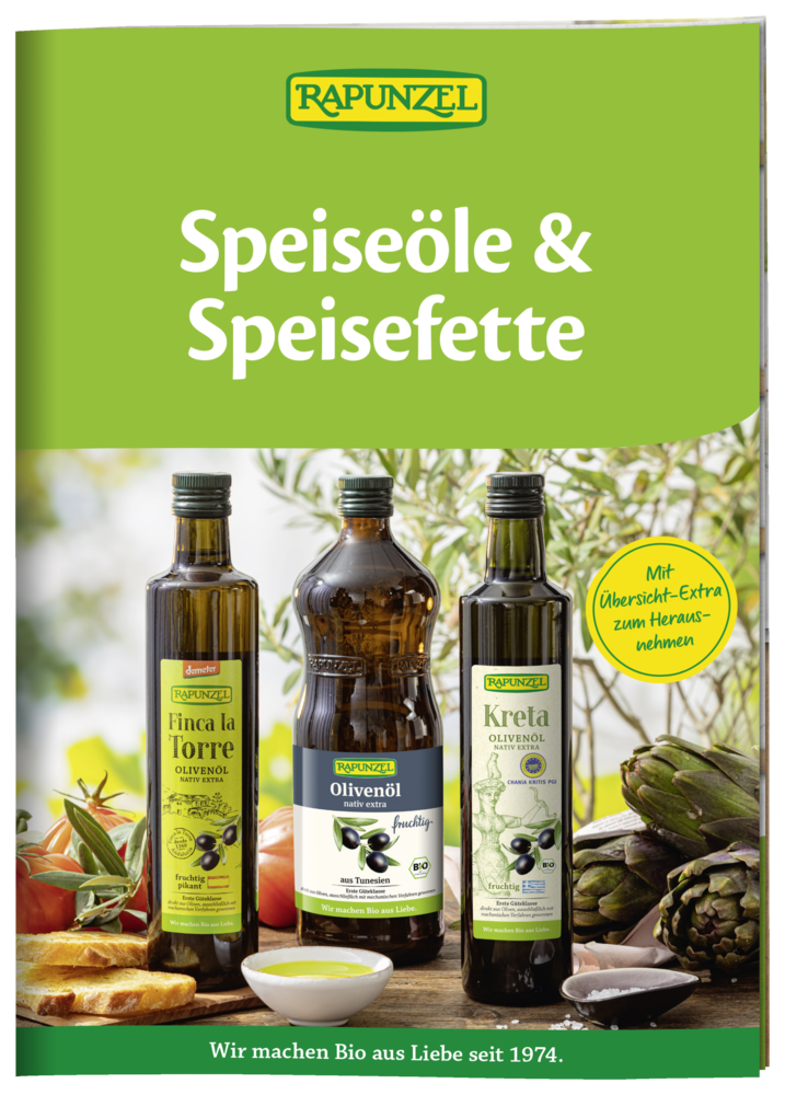 Infobroschüre Speiseöle