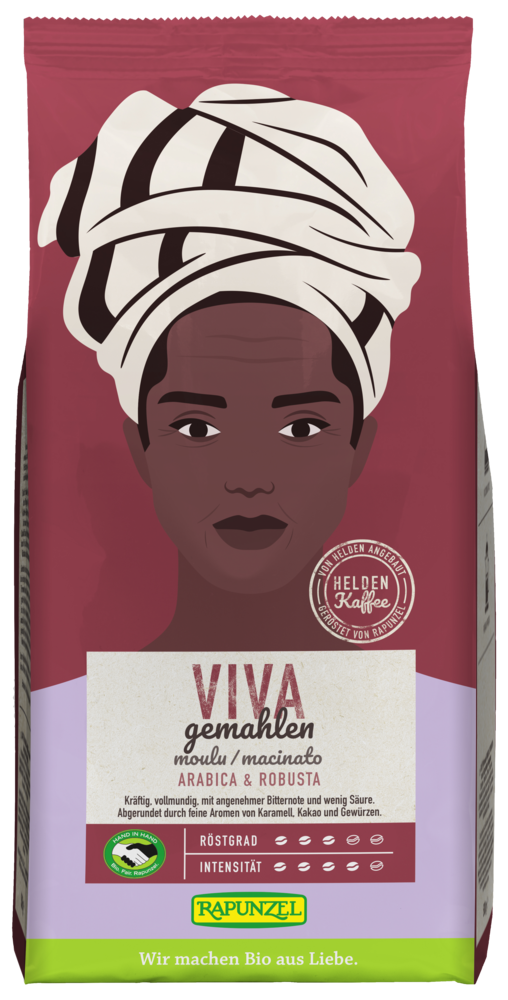 Heldenkaffee Viva gemahlen
