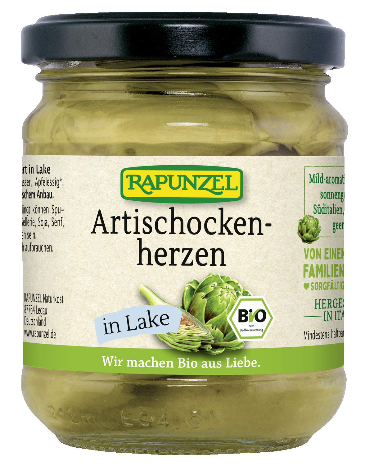 Artischockenherzen in Lake