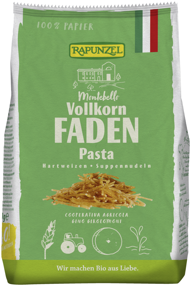 Faden Suppennudeln Vollkorn