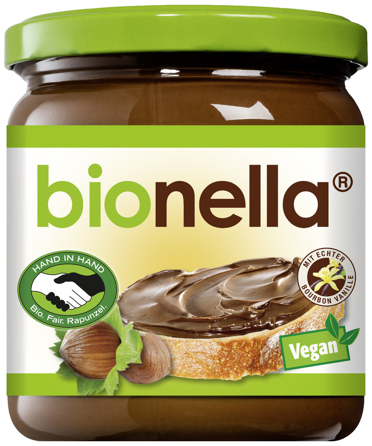 bionella Nussnougat-Creme vegan