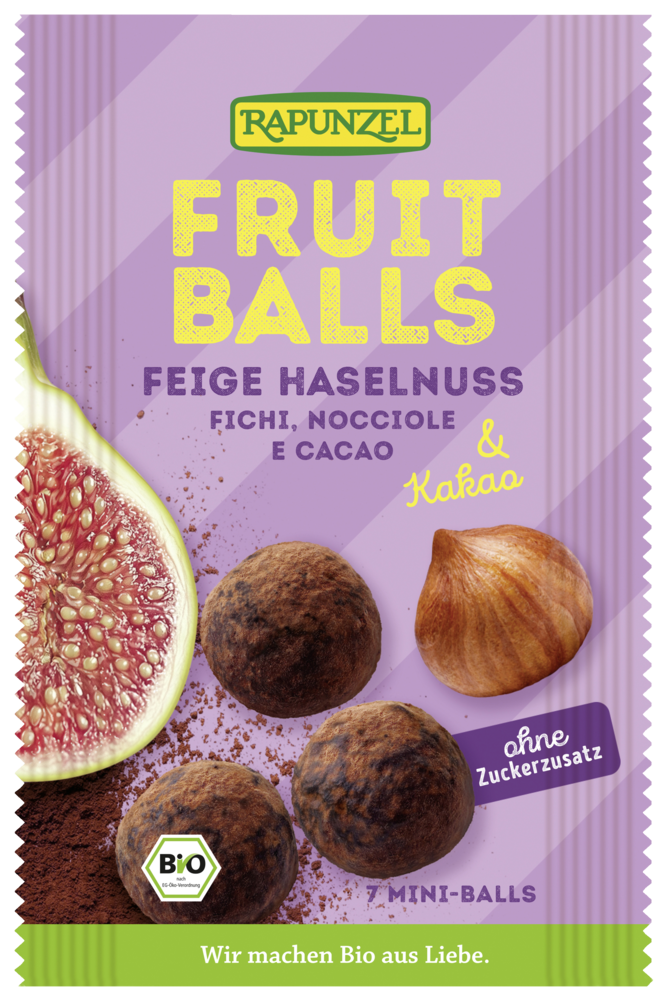 Fruit balls Feige-Haselnuss