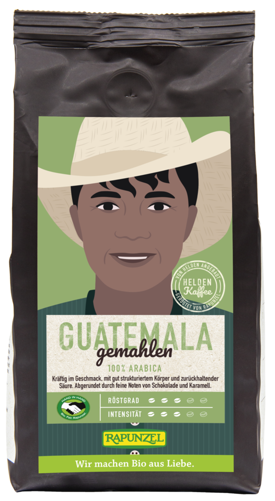 Heldenkaffee Guatemala, gemahlen