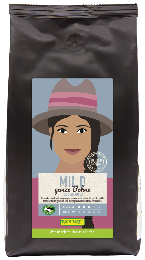 Heldenkaffee Mild Bohne