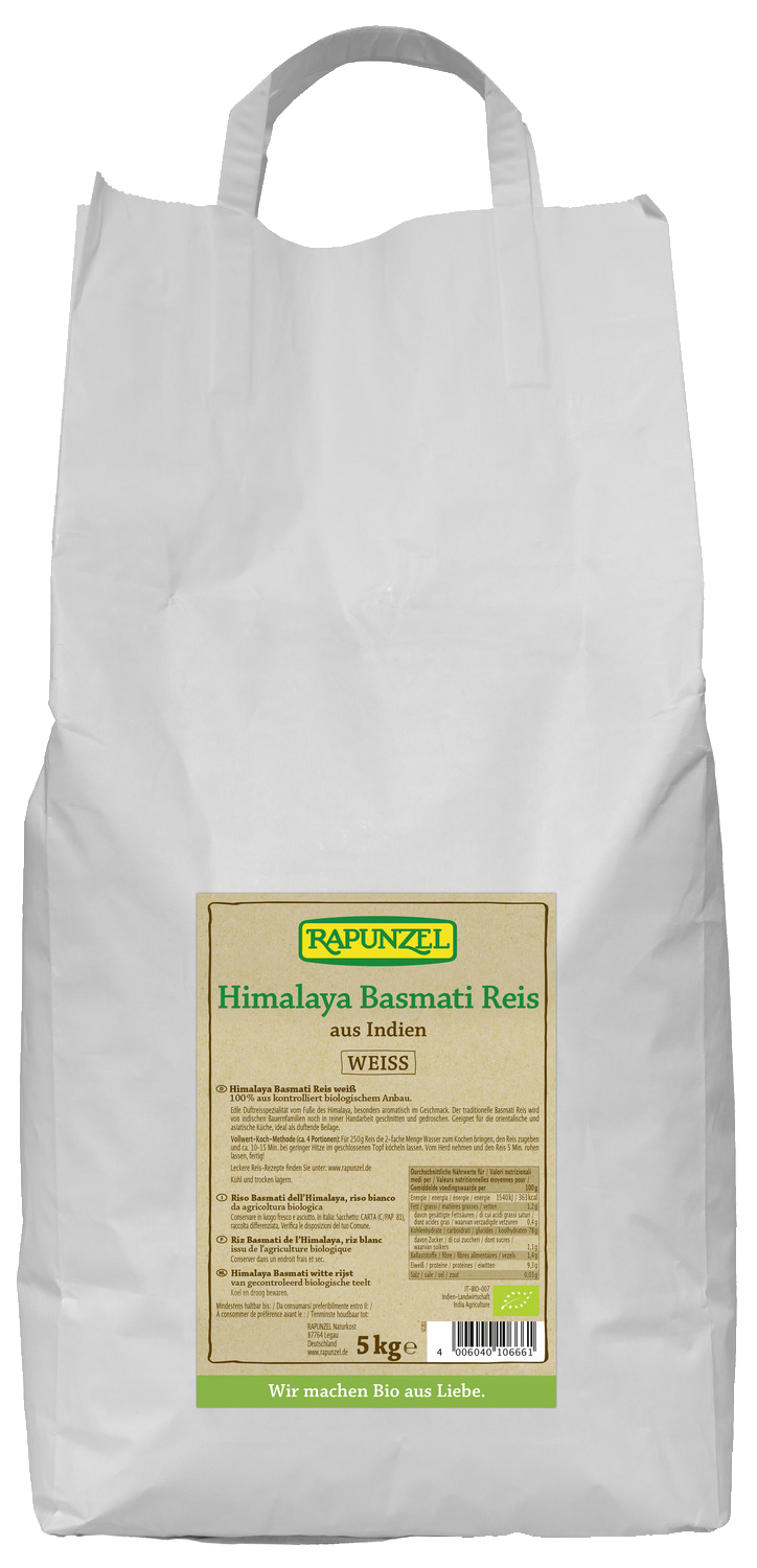 Himalaya Basmati Reis weiß