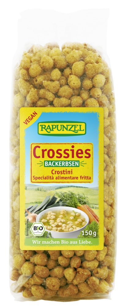 Backerbsen Crossies