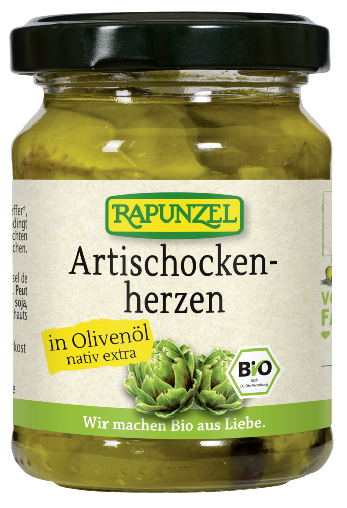 Artischockenherzen in Olivenöl
