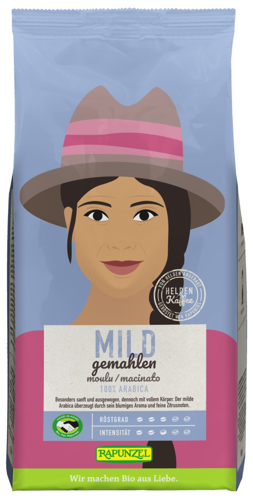 Heldenkaffee Mild, gemahlen
