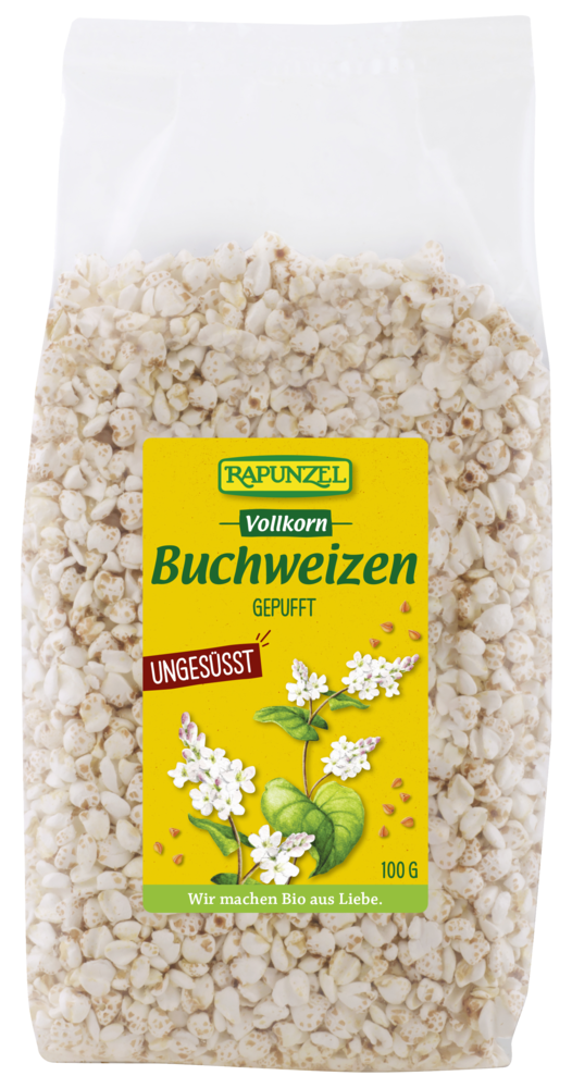 Vollkorn buchweizen gepufft