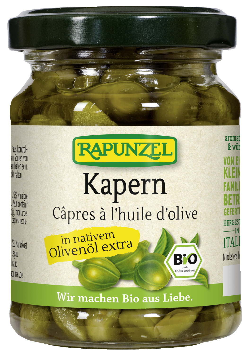 Kapern in Olivenöl