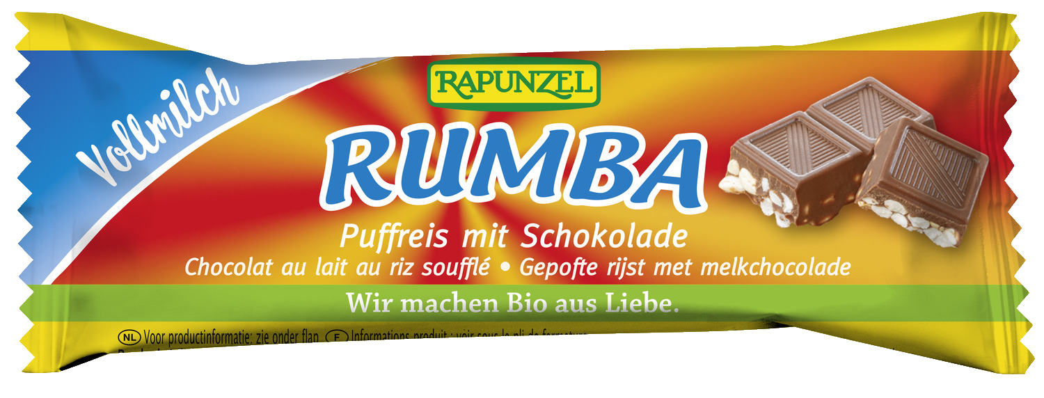 Rumba Puffreisriegel Vollmilch