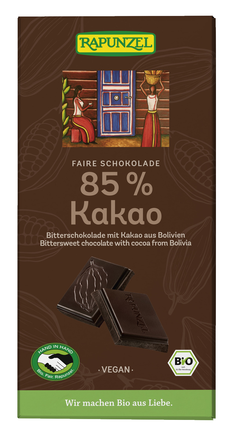 Bitterschokolade 85% Kakao