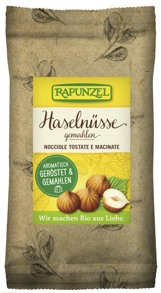 Haselnüsse geröstet, gemahlen