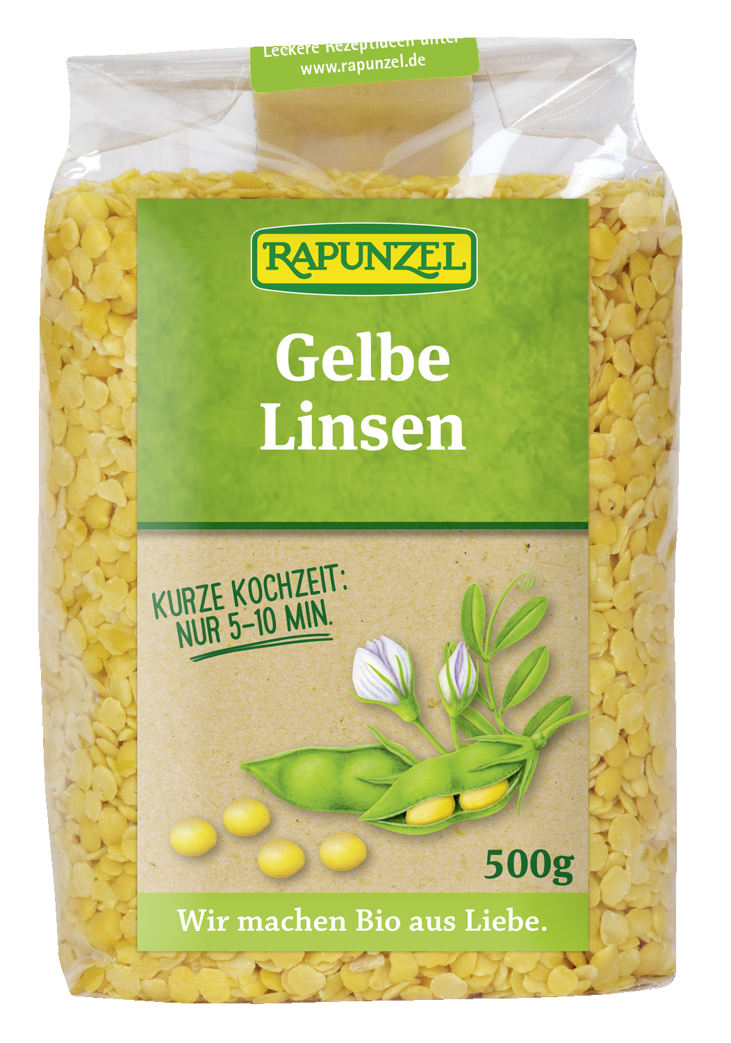 Linsen gelb