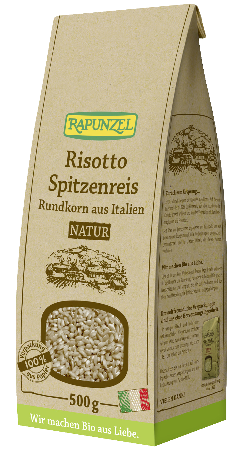 Risotto Rundkorn Spitzenreis 'Ribe' natur / Vollkorn