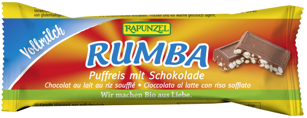 Rumba Puffreis mit Schokolade