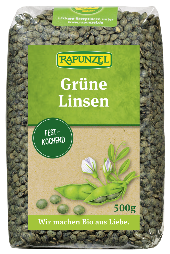 Linsen grün