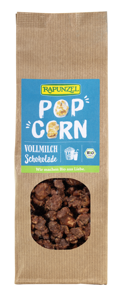 Popcorn mit Vollmichschokolade