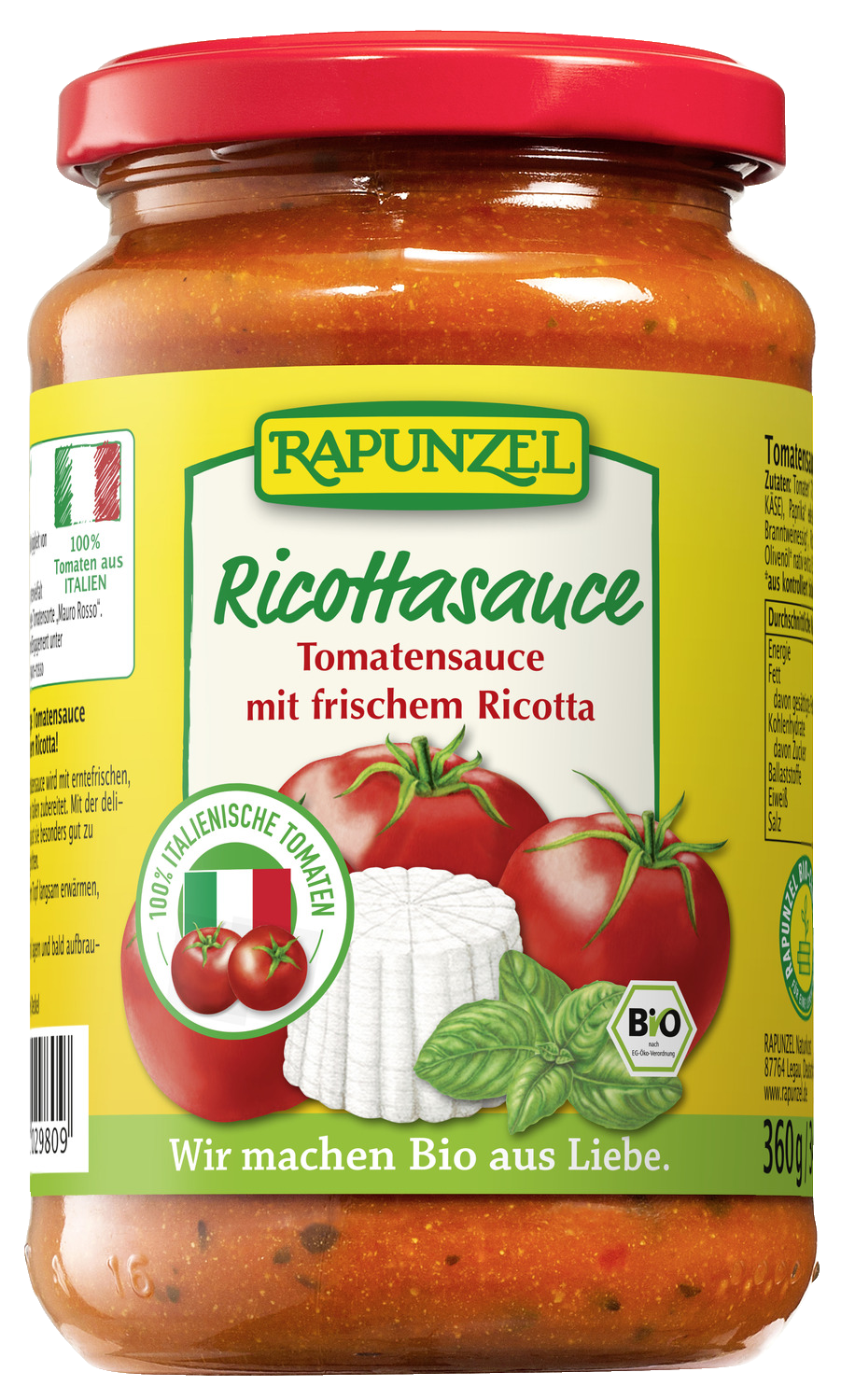 Tomatensauce Ricotta