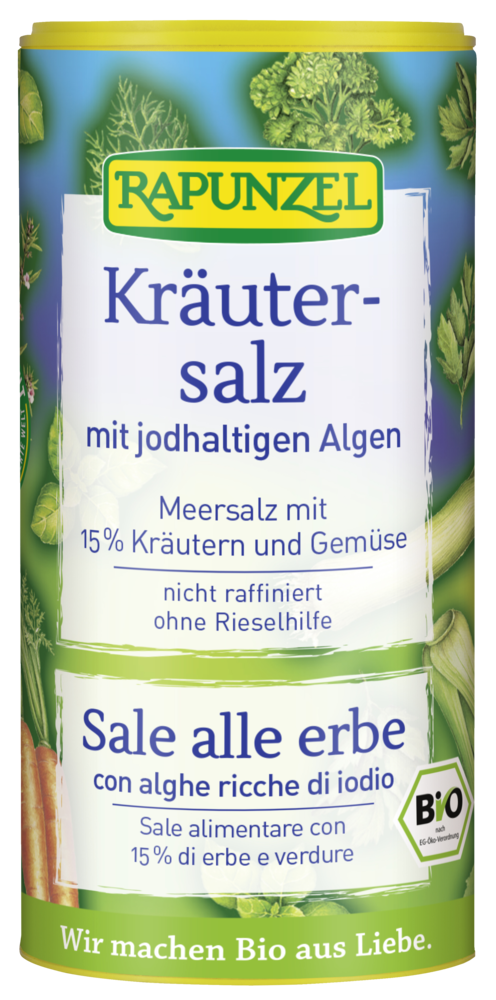 Kräutersalz jodiert, 125 g