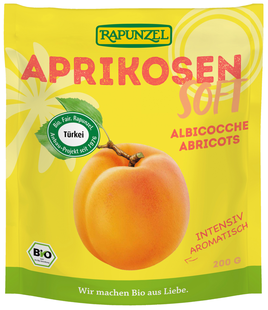 Aprikosen Soft, entsteint