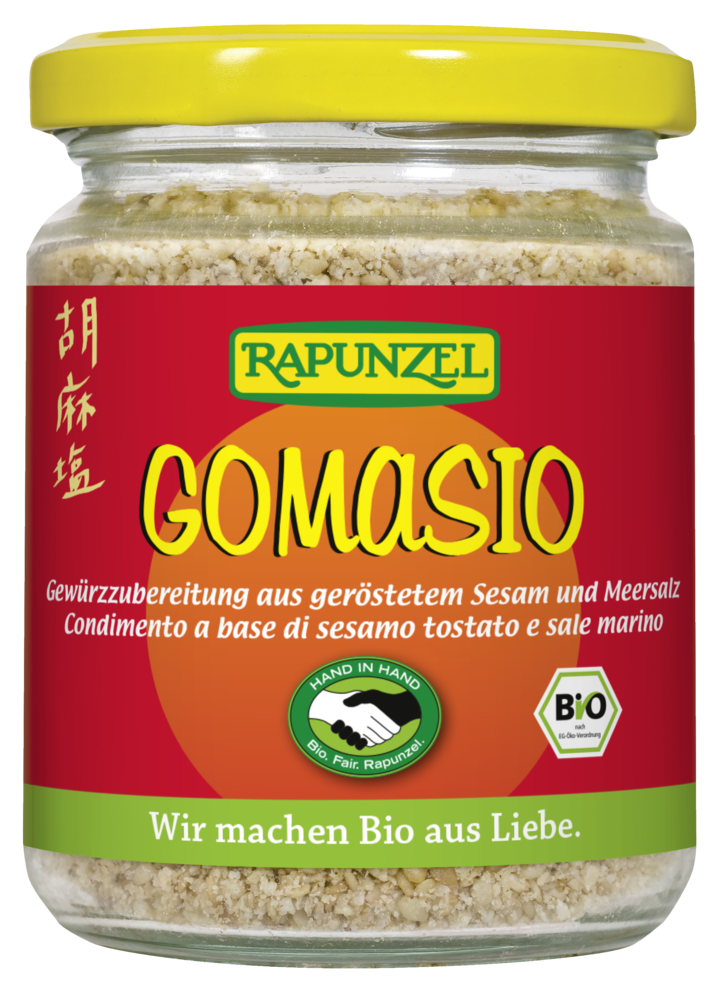 Gomasio, Sesam und Meersalz