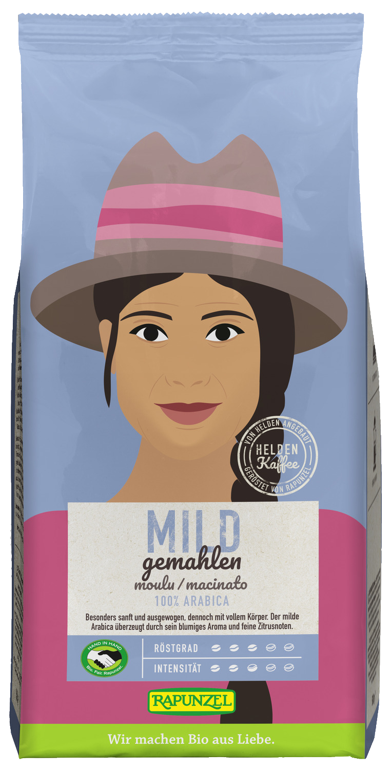 Heldenkaffee Mild, gemahlen