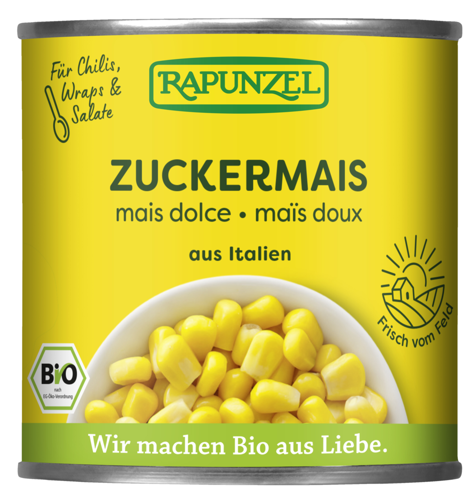 Zuckermais in der Dose