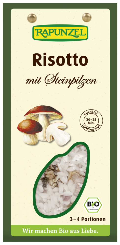 Risotto mit Steinpilzen