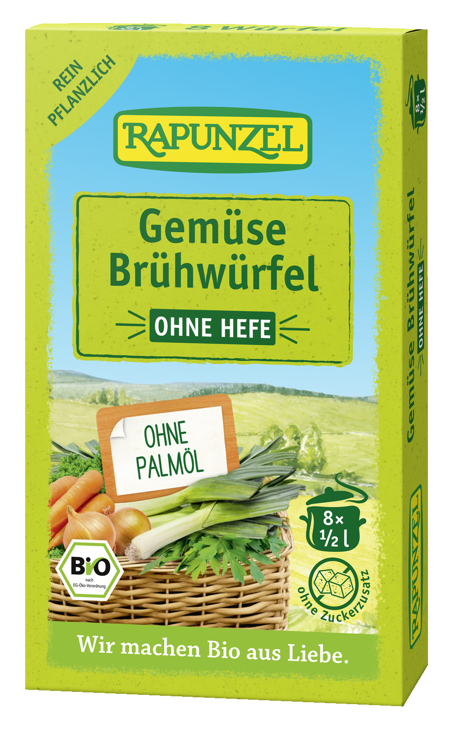 Gemüse-Brühwürfel, ohne Hefe