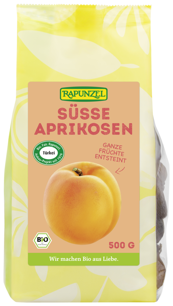 Aprikosen süß, ganz, entsteint