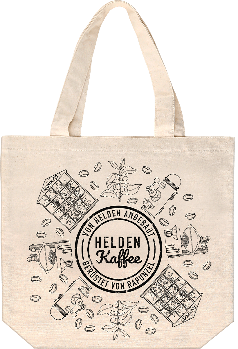 Tragetasche Heldenkaffee