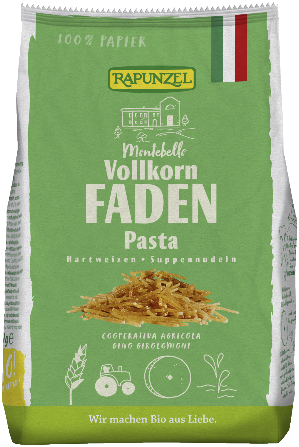 Faden Suppennudeln Vollkorn