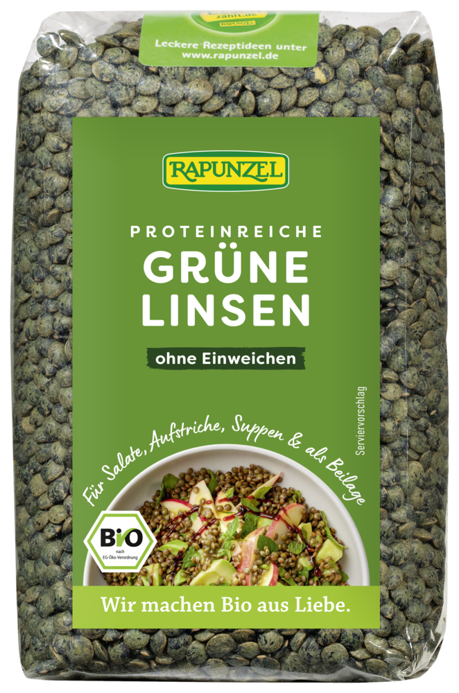 Linsen grün