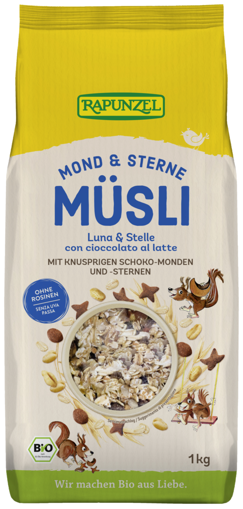 Mond und Sterne Müsli