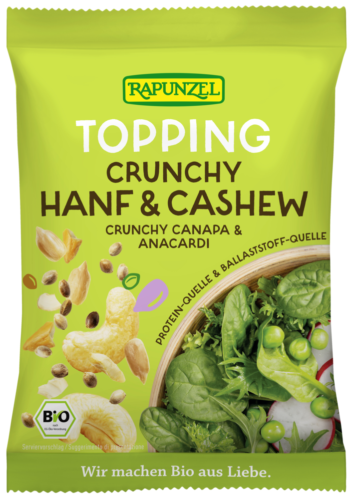 Topping Crunchy Hanf und Cashew
