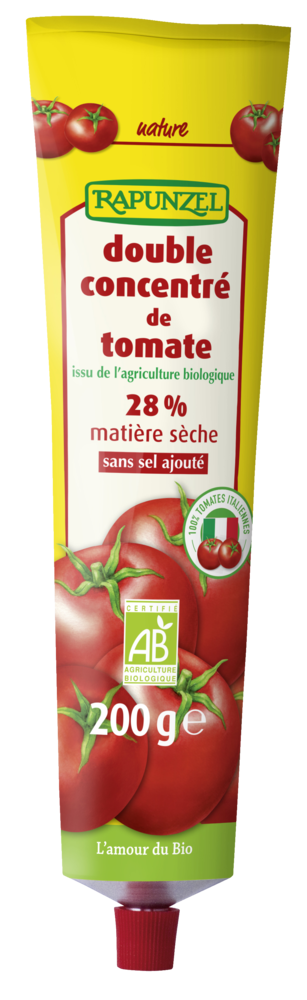 Tomatenmark, zweifach konzentriert, 28% Tr.M. in der Tube
