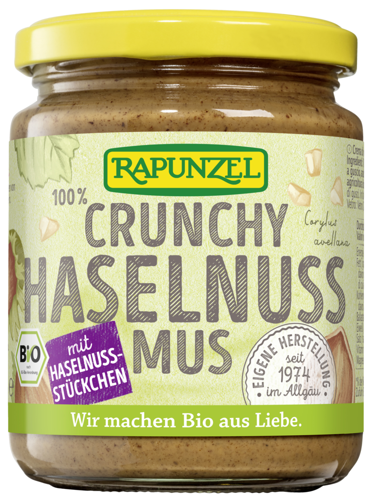 Haselnussmus Crunchy