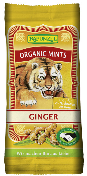 Organic Mints Ginger Nachfüllbeutel
