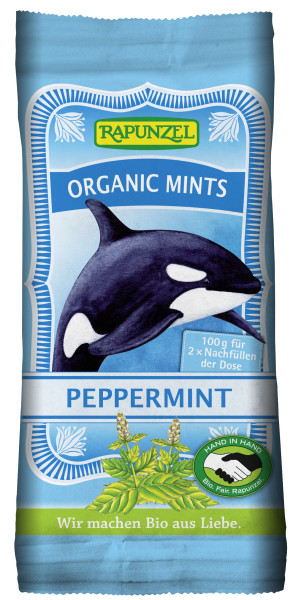 Organic Mints Peppermint Nachfüllbeutel