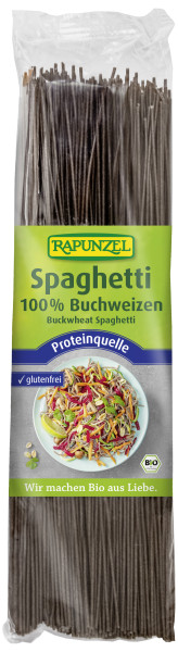 Buchweizen-Spaghetti - Getreidespezialität aus Vollkorn-Buchweizenmehl